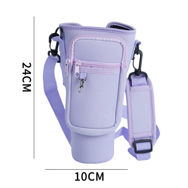 SBR Neoprene Adjustable Shoulder Strap Crossbody Skba, Cup Sleeve Protector - 图片 6