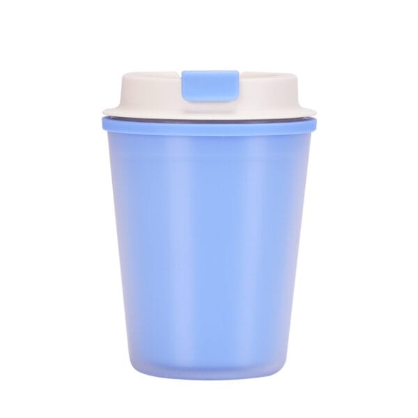 Portable Fashion Simple Double-Layer Carry Mini Car Wheat Straw Coffee Wheat Fragrant Cup - 图片 12