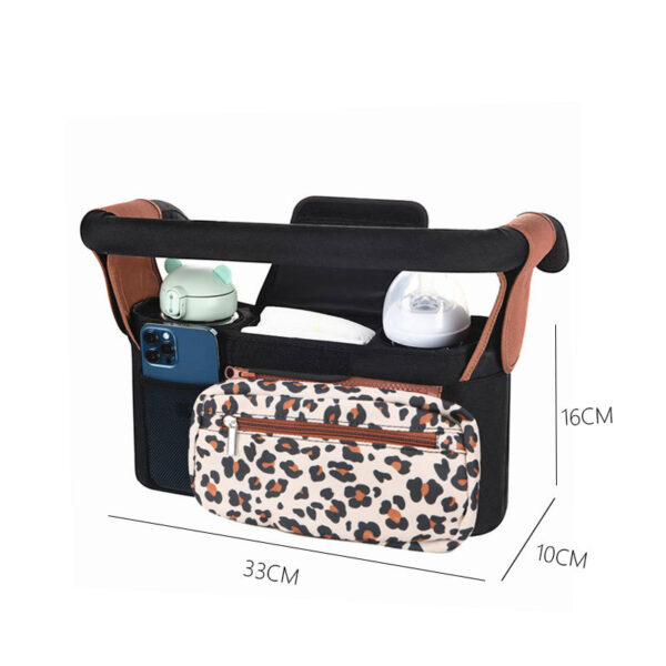 Stroller Universal Hanging Bag Accessories Storage Trolley Mommy Storage Bag - 图片 6