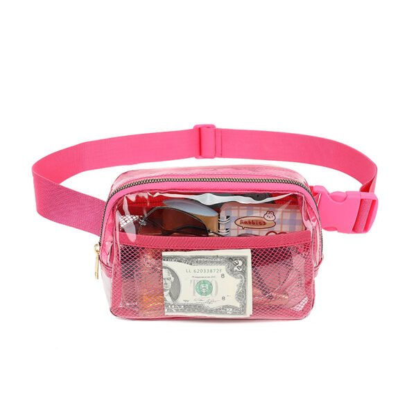 Lulu Waterproof Outdoor Clear Nylon Sports Running Belt Bag Men's and Women's Crossbody Bags - 图片 14