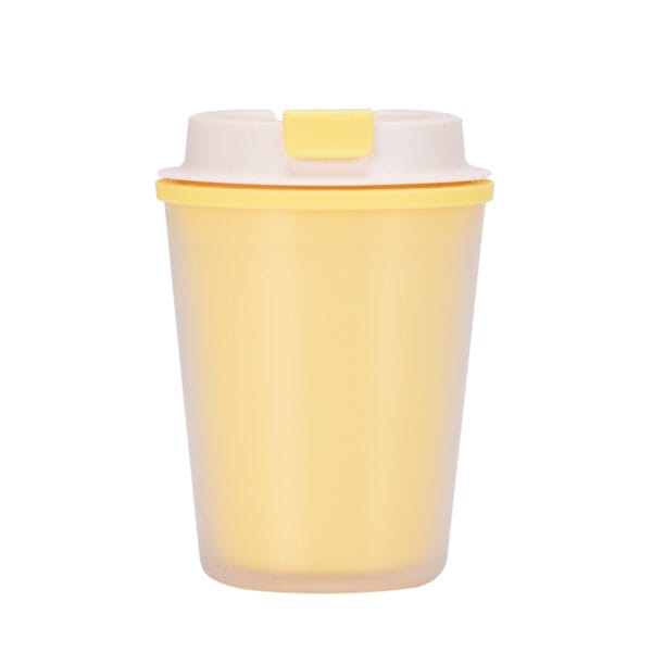 Portable Fashion Simple Double-Layer Carry Mini Car Wheat Straw Coffee Wheat Fragrant Cup - 图片 14