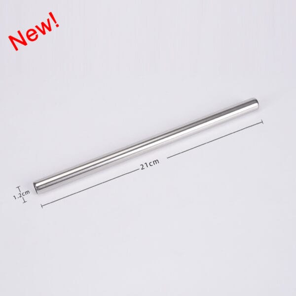 TRITAN Milk Tea Drink Reuse 304 Stainless Steel Metal Extended Straw Set Water Cup Straw - 图片 14