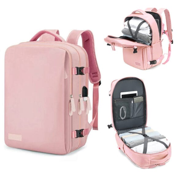 Fashionable Storage Travel Computer Backpack For Girls - 图片 15