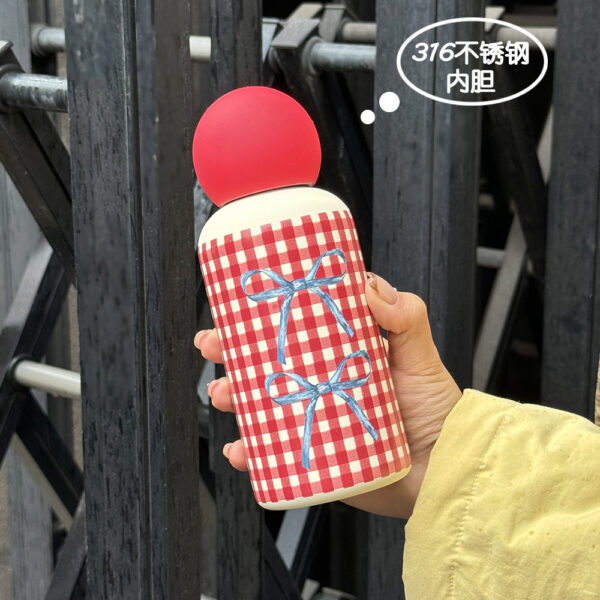 Creative Cute Student Children Outdoor Sports 316 Stainless Steel Thermos Mug 350ml - 图片 15