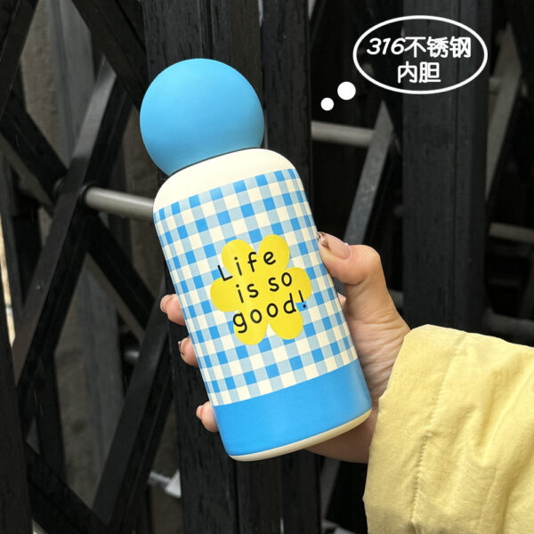 Creative Cute Student Children Outdoor Sports 316 Stainless Steel Thermos Mug 350ml - 图片 17