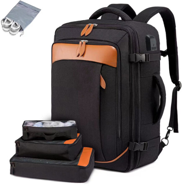 Multifunctional Waterproof Large Capacity Business Casual Travel Computer Backpack - 图片 3