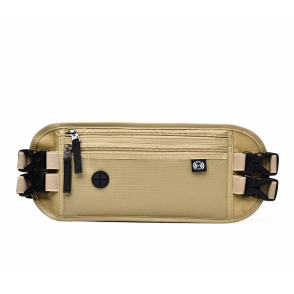 Anti-theft Multi-Functional RFID Waterproof Document Passport Bag Sports Waist Bag Invisible Storage Document Bag - 图片 2