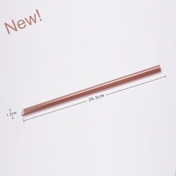 TRITAN Milk Tea Drink Reuse 304 Stainless Steel Metal Extended Straw Set Water Cup Straw - 图片 28