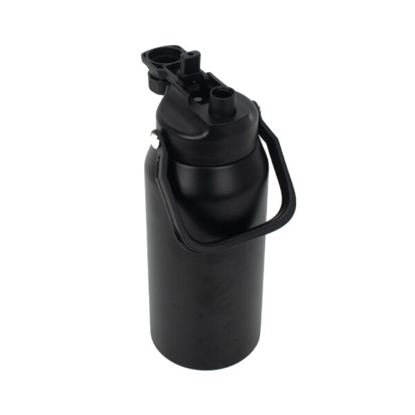 Large-Capacity Mountaineering Double Drink Portable Stainless Steel Sports Thermos Kettle - 图片 3