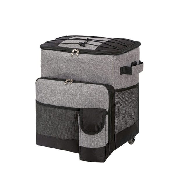 Large Capacity Takeaway Outdoor Tugboat Ice Pack Picnic Bag Trolley Insulated Refrigerator - 图片 4