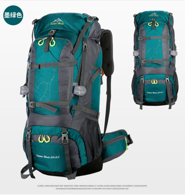 Outdoor Mountaineering And Camping Trips Change The LOGO Hiking Sports Backpack Bag - 图片 5