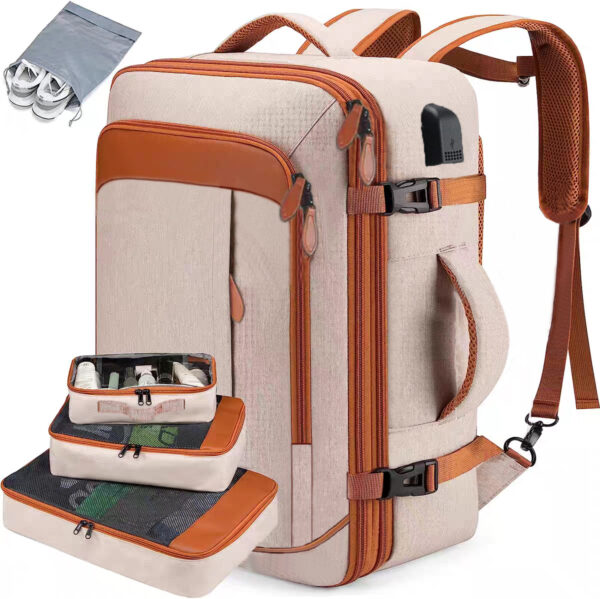 Multifunctional Waterproof Large Capacity Business Casual Travel Computer Backpack - 图片 5