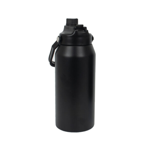 Large-Capacity Mountaineering Double Drink Portable Stainless Steel Sports Thermos Kettle