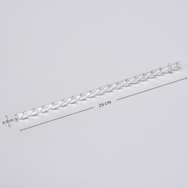 TRITAN Milk Tea Drink Reuse 304 Stainless Steel Metal Extended Straw Set Water Cup Straw - 图片 5