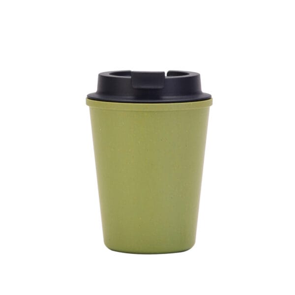 Portable Fashion Simple Double-Layer Carry Mini Car Wheat Straw Coffee Wheat Fragrant Cup - 图片 6