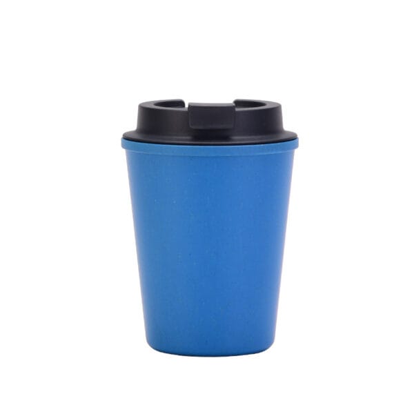 Portable Fashion Simple Double-Layer Carry Mini Car Wheat Straw Coffee Wheat Fragrant Cup - 图片 7