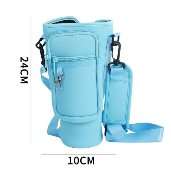 SBR Neoprene Adjustable Shoulder Strap Crossbody Skba, Cup Sleeve Protector - 图片 2