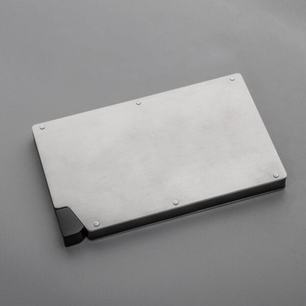 Boson RFID Stainless Steel Pop-Up Credit Card Holder Wholesale Luxury Metal Wallet for Men - 图片 6