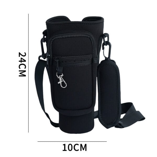 SBR Neoprene Adjustable Shoulder Strap Crossbody Skba, Cup Sleeve Protector - 图片 3