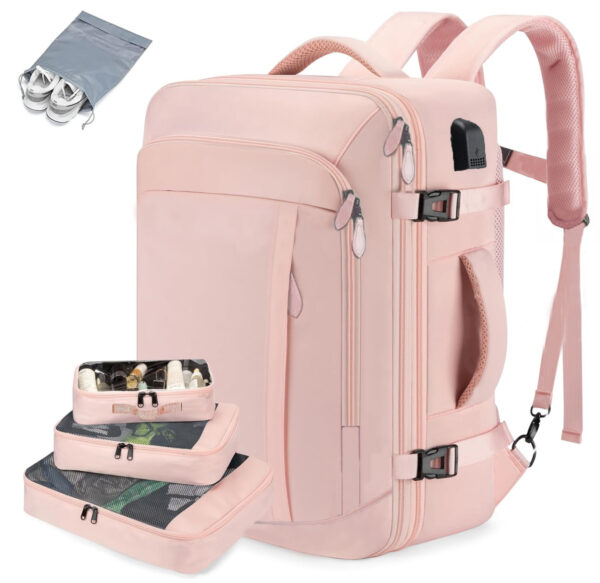 Multifunctional Waterproof Large Capacity Business Casual Travel Computer Backpack - 图片 9