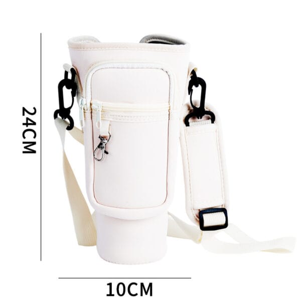 SBR Neoprene Adjustable Shoulder Strap Crossbody Skba, Cup Sleeve Protector - 图片 4