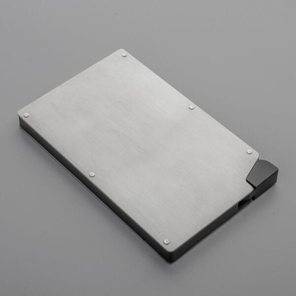 Boson RFID Stainless Steel Pop-Up Credit Card Holder Wholesale Luxury Metal Wallet for Men - 图片 7