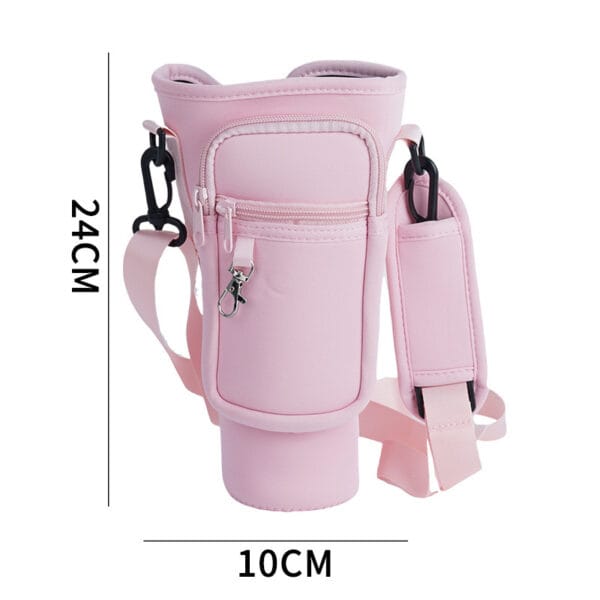 SBR Neoprene Adjustable Shoulder Strap Crossbody Skba, Cup Sleeve Protector - 图片 5