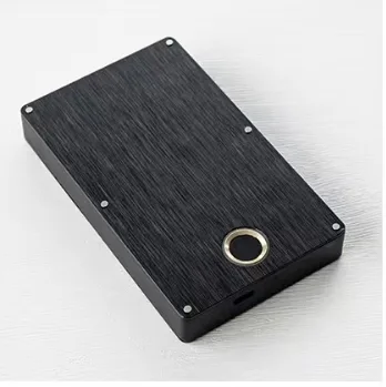 Smart wallet Finger Printing Unlock RFID Wallet With Located By Apple Findmy