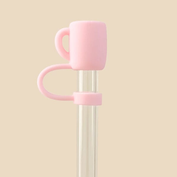 Tumbler Accessories 3D Silicone Straw Cap Food Grade Dustproof 10MM Silicone Straw Cover - 图片 2