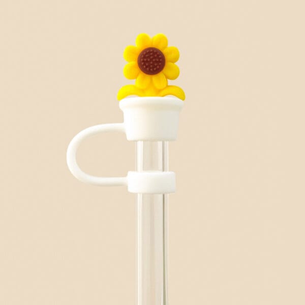 Tumbler Accessories 3D Silicone Straw Cap Food Grade Dustproof 10MM Silicone Straw Cover - 图片 12