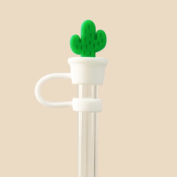 Tumbler Accessories 3D Silicone Straw Cap Food Grade Dustproof 10MM Silicone Straw Cover - 图片 19