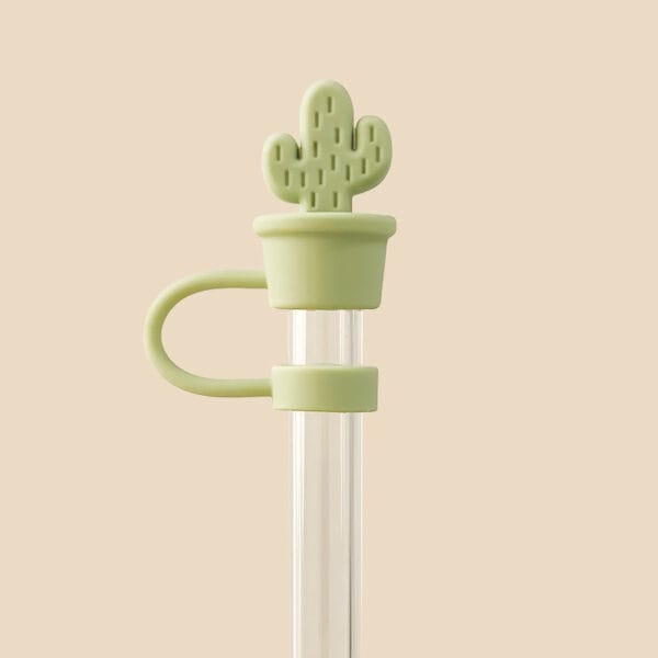 Tumbler Accessories 3D Silicone Straw Cap Food Grade Dustproof 10MM Silicone Straw Cover - 图片 30