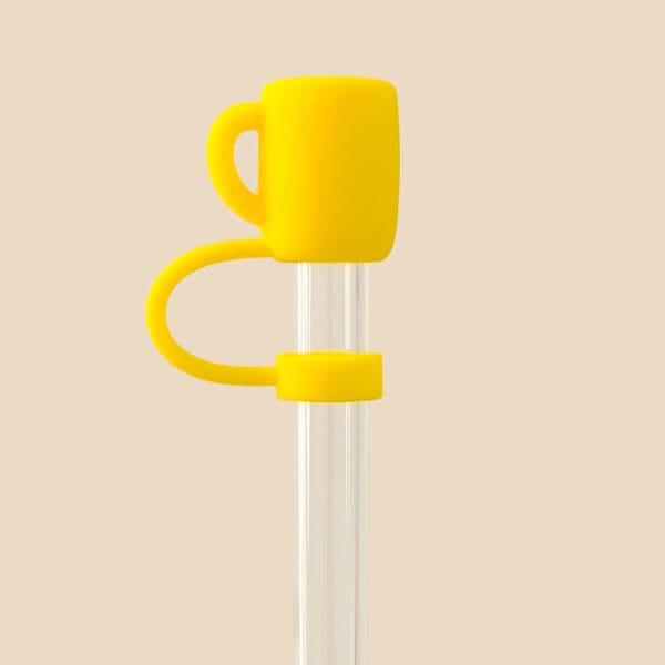 Tumbler Accessories 3D Silicone Straw Cap Food Grade Dustproof 10MM Silicone Straw Cover - 图片 4