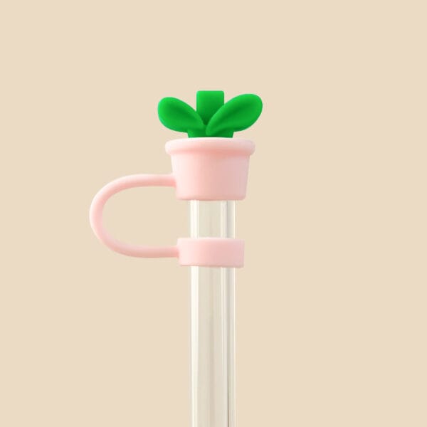 Tumbler Accessories 3D Silicone Straw Cap Food Grade Dustproof 10MM Silicone Straw Cover - 图片 34