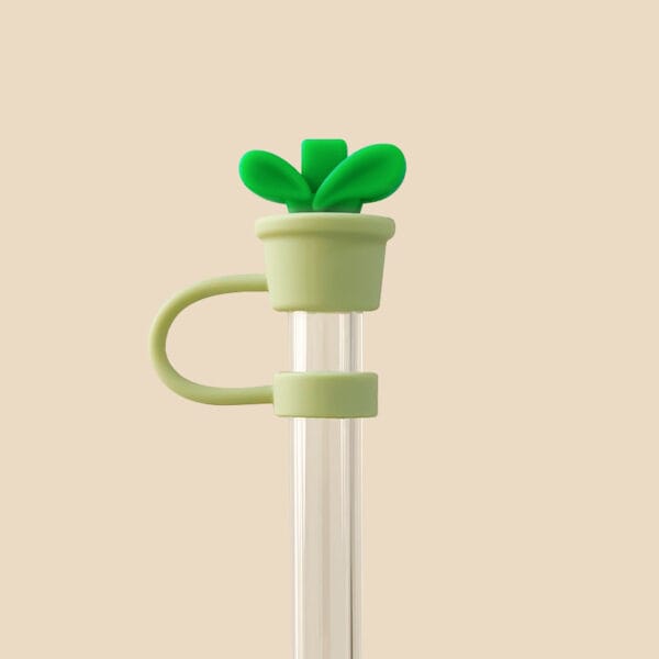 Tumbler Accessories 3D Silicone Straw Cap Food Grade Dustproof 10MM Silicone Straw Cover - 图片 37