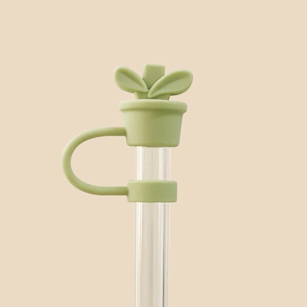 Tumbler Accessories 3D Silicone Straw Cap Food Grade Dustproof 10MM Silicone Straw Cover - 图片 44