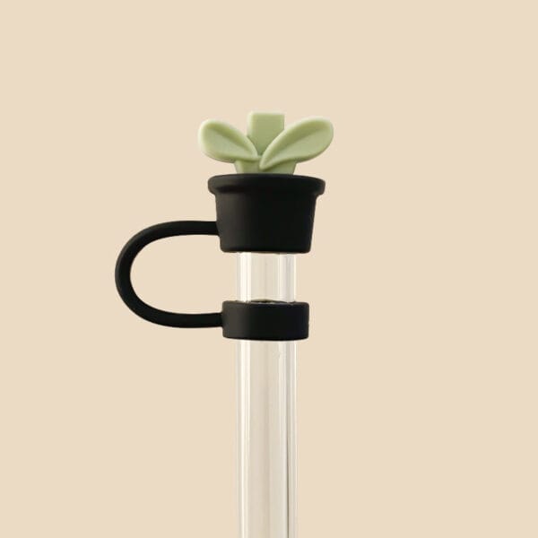 Tumbler Accessories 3D Silicone Straw Cap Food Grade Dustproof 10MM Silicone Straw Cover - 图片 46