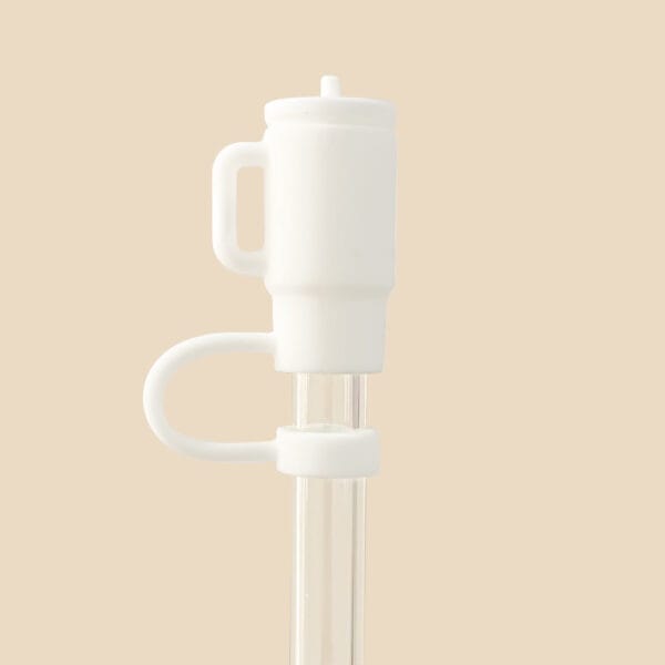 Tumbler Accessories 3D Silicone Straw Cap Food Grade Dustproof 10MM Silicone Straw Cover - 图片 6