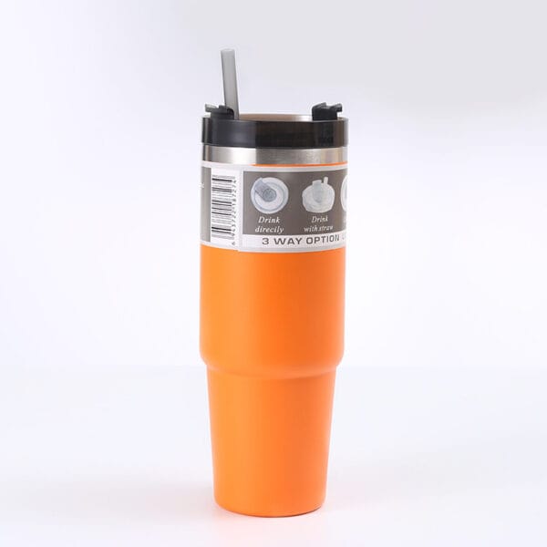 Outdoor Portable 304 Stainless Steel Insulation And Cooling 30oz Portable Car Cup Tumbler - 图片 6