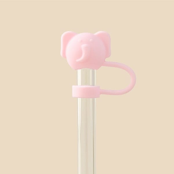 Tumbler Accessories 3D Silicone Straw Cap Food Grade Dustproof 10MM Silicone Straw Cover - 图片 56