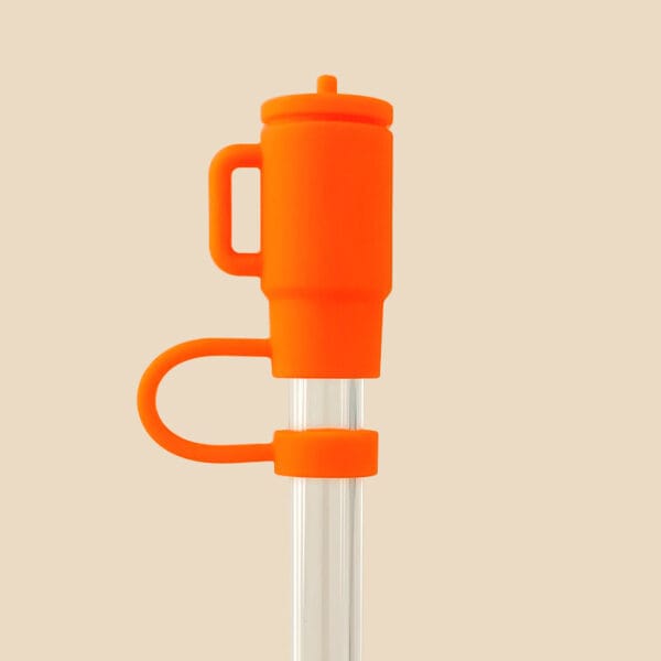 Tumbler Accessories 3D Silicone Straw Cap Food Grade Dustproof 10MM Silicone Straw Cover - 图片 9